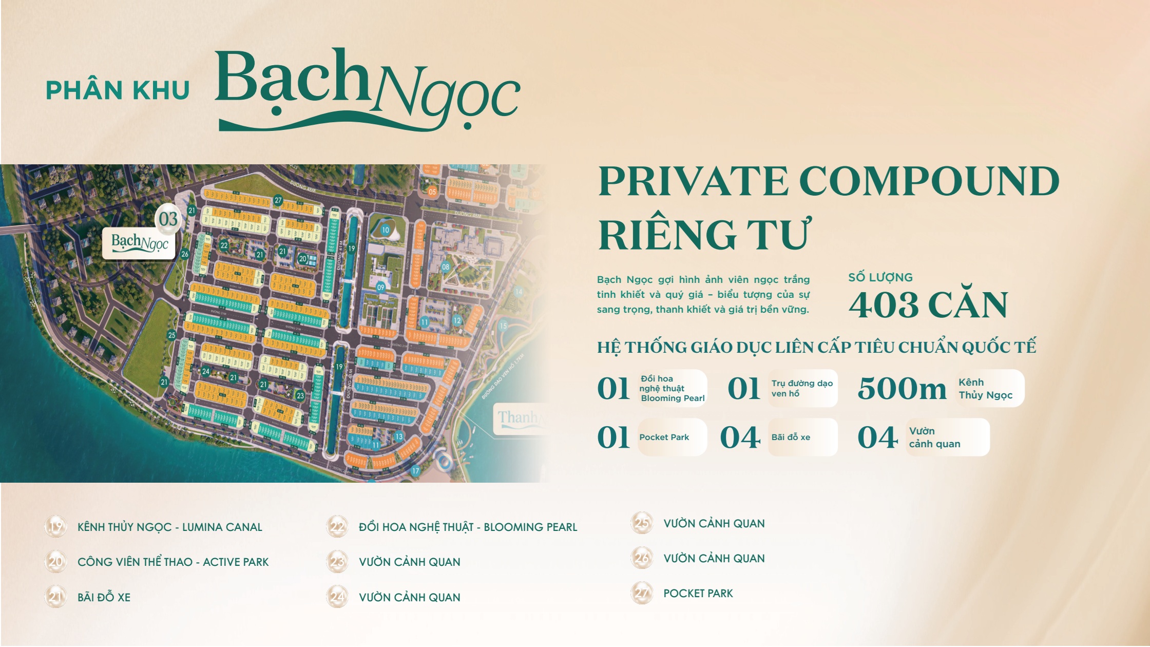 Phân khu Bạch Ngọc - Mangala Complex Bắc Giang Phân khu Bạch Ngọc - Mangala Complex Bắc Giang